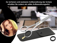 Premium Haarschere Friseurschere Professionell-Line Haarschneideschere zum przisen Schneiden und Stylen von Haaren 15,24 cm