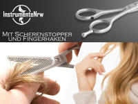 Effilierschere aus Solingen Haarschere Friseur Schere Made in Germany mit Zweiseitiger Zahnung