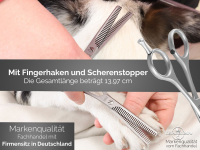 Fellschere aus Solingen Effilierschere Hunde-Schere mit 2-Seitiger Zahnung Ausdnnschere Made in Germany Fell Haarschere fr Hunde Katzen