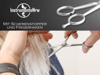 Haarschere aus Solingen Friseurschere Haarschneideschere mit Scharfem Schnitt und einseitiger Mikroverzahnung 15,24 cm