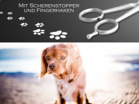 Fellschere Hundehaarschere aus Solingen Haarschere mit einseitiger Mikroverzahnung  15,24 cm Hundeschere mit scharfem Schnitt fr eine przise Fellpflege fr Hunde und Katzen 6 Zoll