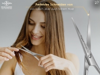 Haarschere aus Solingen Friseurschere Haarschneideschere mit Scharfem Schnitt und einseitiger Mikroverzahnung 15,24 cm