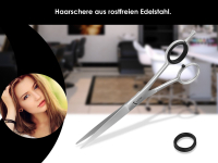 Friseurschere Haarschere 18,3 cm zum Schneiden, Stylen von Haaren