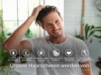 Modellierschere Effilierschere mit einseitiger Zahnung 17 cm