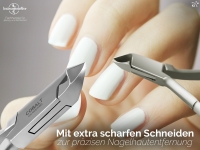 Hauzange Nagelhautzange COBALT Doppelfeder