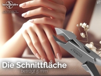 Hauzange Nagelhautzange COBALT Doppelfeder