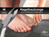 Nagelhautzange - Schnittflche 0,6 cm