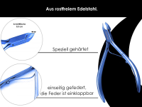 Nagelhautzange Titan Manikre Zange fr die Nagelhautpflege