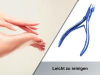 Nagelhautzange Hautzange Titan 0,5 cm Schnittflche Edelstahl Rostfrei