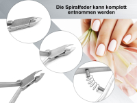 Nagelhautzange Hautzange Edelstahl Rostfrei 3 mm Schnitt