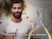 Premium Nagelhautzange Hautzange Hautschere mit scharfem Schnitt aus rostfreiem Edelstahl Manik�re Nagelzange