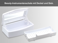 Beauty-Instrumentenschale mit Deckel und Sieb von InstrumenteNRW mit Sitz in Deutschland