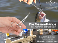 Klemme Angelklemme 9 cm aus Rostfreiem Edelstahl