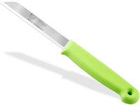 Gemüsemesser Obstmesser Schälmesser aus Solingen Küchenmesser Grün Made in Germany Universal Messer mit Scharfer Klinge aus Rostfreiem Edelstahl Spülmaschinen geeignet - Lang