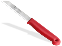 Gemsemesser Obstmesser Schlmesser aus Solingen Kchenmesser Rot Universal Messer mit Scharfer Klinge aus Edelstahl Rostfreiem Splmaschinen geeignet - Lang