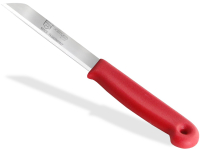 Gemsemesser Obstmesser Schlmesser aus Solingen Kchenmesser Rot Universal Messer mit Scharfer Klinge aus Rostfreiem Edelstahl Splmaschinen geeignet - Lang Gezahnt