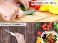Obstmesser Set Solingen Gemsemesser aus Rostfreiem Edelstahl Wei