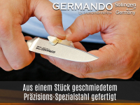 Gemsemesser Solingen Schlmesser Geschmiedet aus Rostfreiem Edelstahl Made in Germany Allzweckmesser Universal Messer 19,5 cm