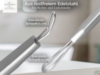 Komedonenquetscher 2 Schlaufen aus Edelstahl