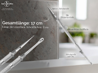 Mitesserausquetscher Mitesser Mitessernadel schraubbar