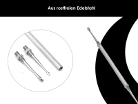 4-Teiliges Gesichtspflege Set Mitesserentferner Komedonenquetscher