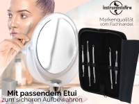 Komedonenquetscher Pickelentferner Mitesser Entferner-Set Kosmetik Instrumente zur Gesichtsreinigung  und Pflege