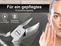 Nagelzange 14 cm mit Pufferfeder & Sperre Profiqualitt