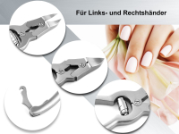 Krftige Nagelzange Doppelbersetzung 12 cm