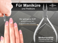 Fu Nagelzange Eckenzange Spitz fr Tief Eingewachsene Fungel 12 cm - Rostfrei