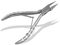 Fu�nagelzange Eckenzange Nagelknipser Nagelzange Spitz Rostfrei Edelstahl - Ergonomische Griffe - 10,5 cm