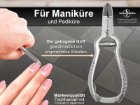 Krftige Nagelzange Pufferfeder TOPINOX EXCELLENT 14 cm