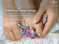 Nagelzange Starke Ausf�hrung Kopfschneider 13,0 cm mit Doppel�bersetzung 4-Fach Verschraubt