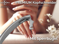 Premium Funagelzange Nagelzange Nagelschere Nagelknipser Extra Krftige Ausfhrung Doppelbersetzung 4-Fach 13 cm