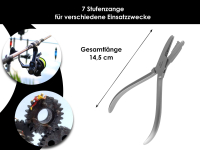 7 Stufenzange fr Hobby und Bastelarbeiten