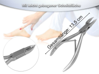 Nagelhautzange 13,5 cm Edelstahl Rostfrei 8 mm Schnitt