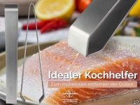 Fischgr�tenpinzette schmal Fischgr�tenzange Gr�tenzange Gr�tenpi