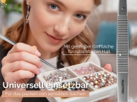 Pinzette gebogen 15 cm