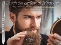 Feine Pinzette als Zupfpinzette Schr�g