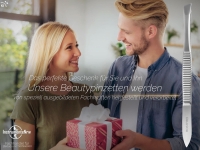 Feine Pinzette als Zupfpinzette Schr�g