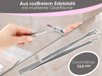 Greifpinzette Edelstahl Rostfrei 13 cm