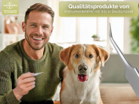 Zecken Zeckenpinzette Pinzette Zeckenzange spitz gebogen