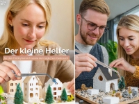 Gebogene Pinzette 25,0 cm mit Innenverzahnung