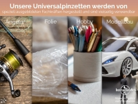 Pinzette 20,0 cm Gerade mit Innenzahnung
