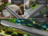 Aquarium Pinzette Gerade Futterpinzette Pflanzenpinzette 16,0 cm