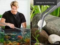 Futterpinzette Pinzette 60cm gebogen rostfrei Terrarium