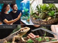Futterpinzette Pinzette 60cm gebogen rostfrei Terrarium