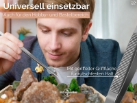 Gerade Pinzette 35cm mit Zahnung Edelstahl Rostfrei