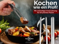 Kochpinzette K�chenpinzette Grillpinzette gerade 25 cm