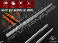 K�chenpinzette Grillpinzette Kochpinzette gerade 10,5 cm