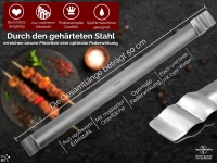 Grillzange Edelstahl Sonderl�nge 50cm